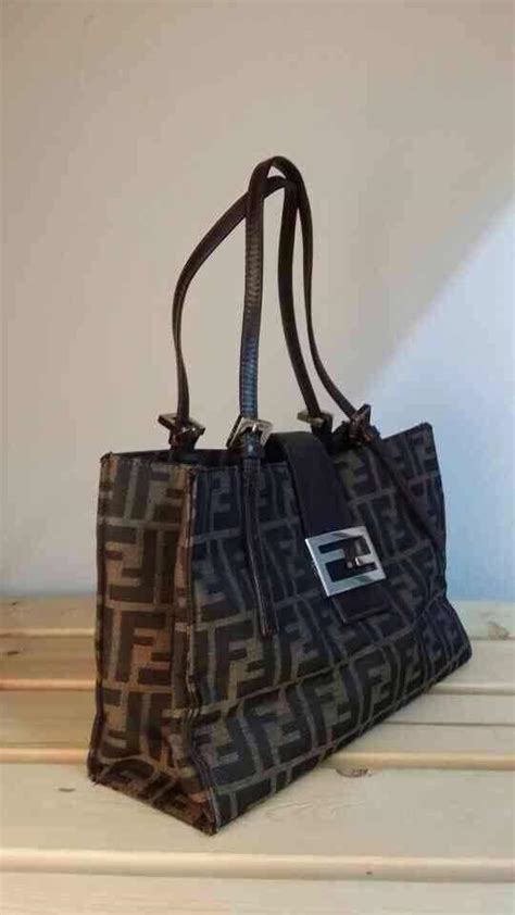 does fendi make a small tote|authentic Fendi tote.